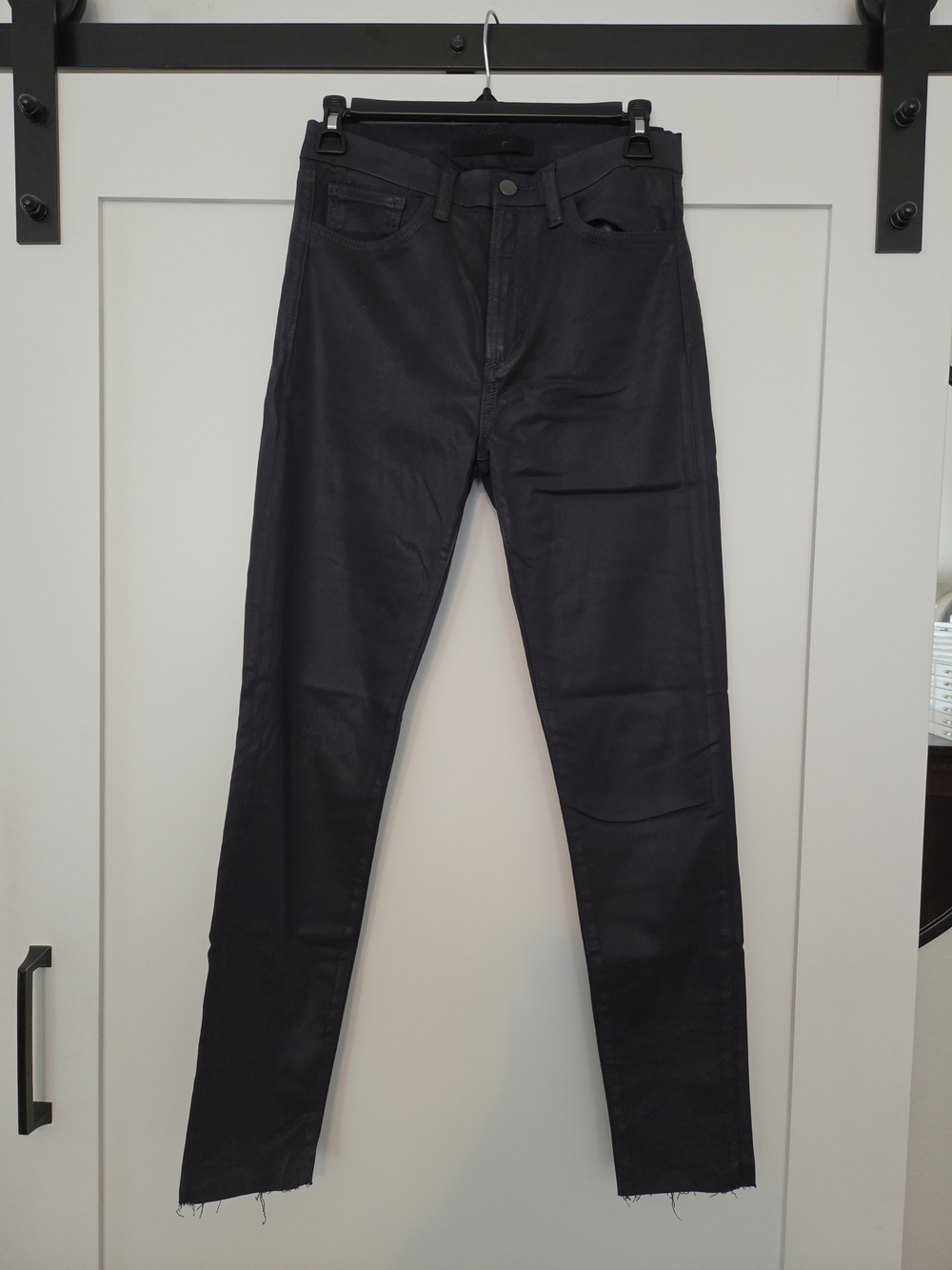 Joe's The Charlie Women's Slim Fit Navy Coated Jeans